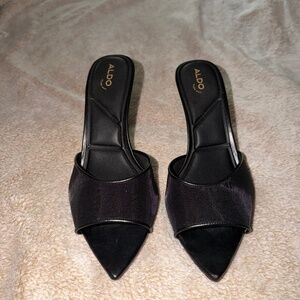 ALDO Anyabrilden SZ 11 | Pointed Toe Slide Sandal